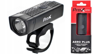 Osvetlenie na bicykel Prox AERO PLUS 400 lm USB